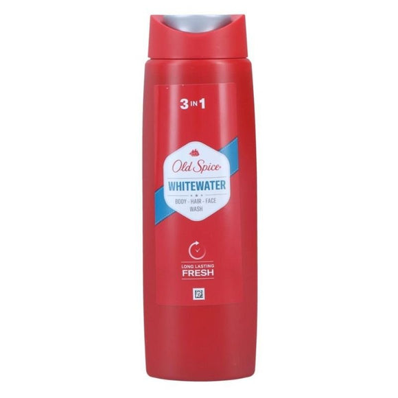 Old Spice Whitewater 3 in 1 Wash 250ml - O'Sullivans Pharmacy - Toiletries - 8006540944561