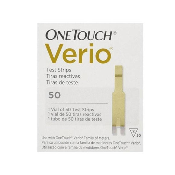 One Touch Verio Test Strips 50 Pack - O'Sullivans Pharmacy - Medicines & Health - 4030841003928