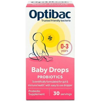 Optibac Baby Drops 10ml - O'Sullivans Pharmacy - Vitamins - 5060086611038