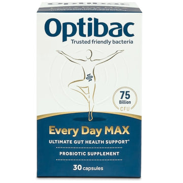 Optibac Every Day Max Capsules 30 Pack - O'Sullivans Pharmacy - Vitamins - 5060086610895