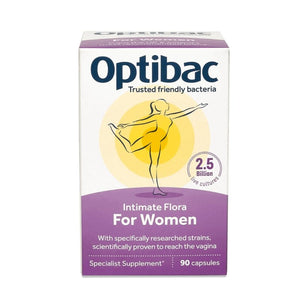 Optibac For Women Intimate Flora Capsules 90 Pack - O'Sullivans Pharmacy - Vitamins - 5060086610802