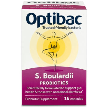 Optibac S.Boulardii Capsules 16 Pack - O'Sullivans Pharmacy - Vitamins - 5060086610116