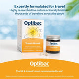 Optibac Travel Abroad Capsules 20 Pack - O'Sullivans Pharmacy - Vitamins - 5060086610055