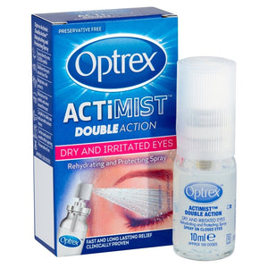 Optrex Actimist Double Action Eye Spray 10ml - O'Sullivans Pharmacy - Medicines & Health -