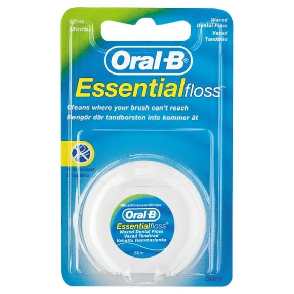 Oral B Essential Floss Mint 50m - O'Sullivans Pharmacy - Toiletries -