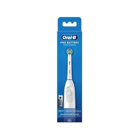 Oral-B Precision Clean Pro Battery Toothbrush White - O'Sullivans Pharmacy - Toiletries - 4210201409748
