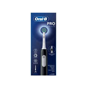 Oral B Pro1 Cross Action Electric Toothbrush Black - O'Sullivans Pharmacy - Toiletries - 8001090918994