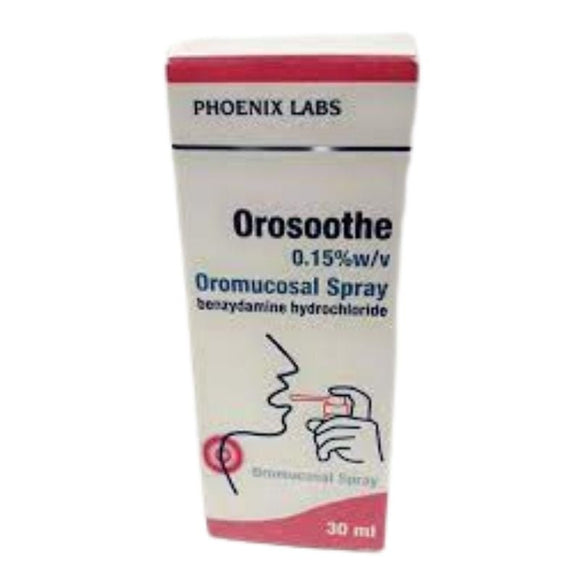 Orosoothe Oromucosal Spray 30ml - O'Sullivans Pharmacy - Medicines & Health -