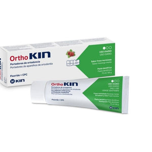 Ortho Kin Strawberry Minted Toothpaste 75ml - O'Sullivans Pharmacy - Toiletries - 8470001508249