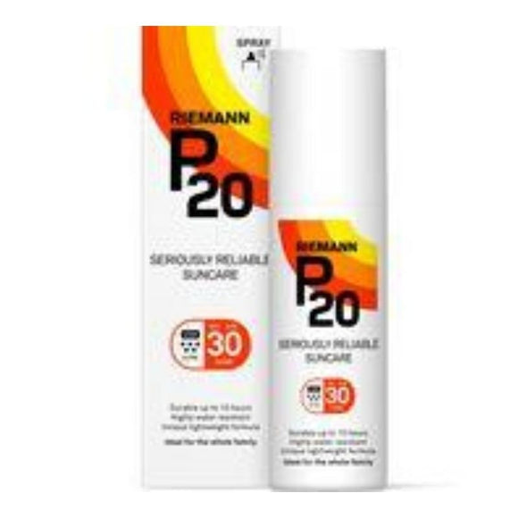 P20 Sun Protection SPF 30 Spray 100ml - O'Sullivans Pharmacy - Skincare -