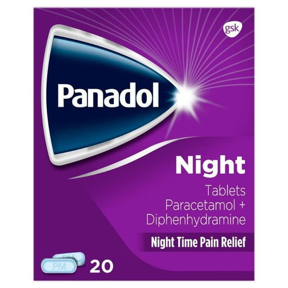 Panadol Night Tablets 20 Pack - O'Sullivans Pharmacy - Medicines & Health -