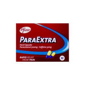Pfizer ParaExtra 10 Capsules - O'Sullivans Pharmacy - Medicines & Health - 5391523250078