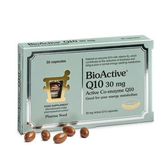 Pharmanord Bioactive Q10 30mg 30 Capsules - O'Sullivans Pharmacy - Vitamins - 5709976172012