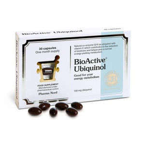 Pharmanord Bioactive Ubiquinol 100mg 30 Capsules - O'Sullivans Pharmacy - Vitamins - 5709976181106