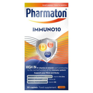 Pharmaton Immuno 10 Capsules 30 Pack - O'Sullivans Pharmacy - Vitamins - 5000283662549