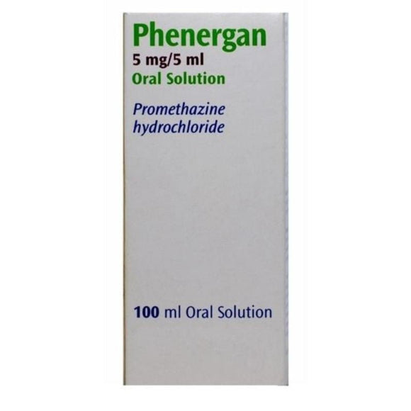 Phenergan Elixir 100ml - O'Sullivans Pharmacy - Medicines & Health - 5391513750182