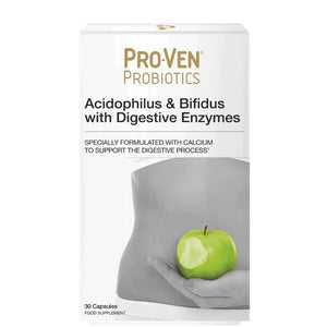 Proven Probiotics Acidophilus And Bifidus With Digestive Enzymes Capsules 30 Pack - O'Sullivans Pharmacy - Vitamins - 5034268004369