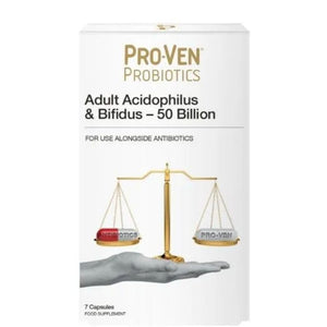 Proven Probiotics Adult Acidophilus And Bifidus 50 Billion Capsules 7 Pack - O'Sullivans Pharmacy - Vitamins - 5034268004420