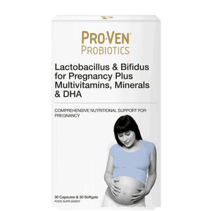 Proven Probiotics Lactobacillus And Bifidus For Pregnancy Plus Multivitamins Capsules 30 Pack - O'Sullivans Pharmacy - Vitamins - 5034268004185