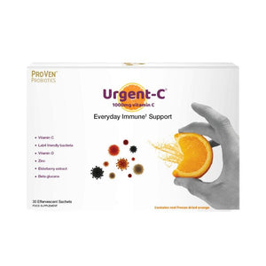Proven Probiotics Urgent C Everyday Immune Support Sachets 30 Pack - O'Sullivans Pharmacy - Vitamins - 5034268004789