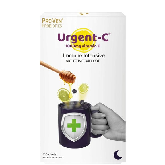 Proven Probiotics Urgent C Intense Night Time Support Sachets 7 Pack - O'Sullivans Pharmacy - Vitamins - 5034268004802