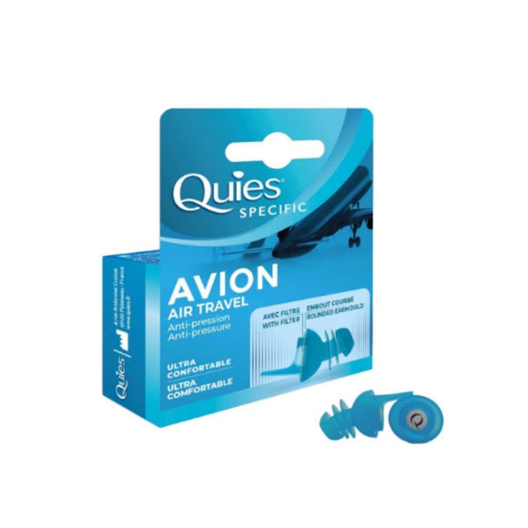 Quies Air Travel Ear Plug - O'Sullivans Pharmacy - Toiletries - 3435172351006