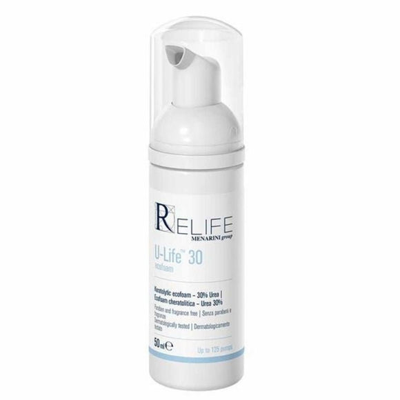 Relife U-Life 30% Urea Ecofoam 50ml - O'Sullivans Pharmacy - Skincare -