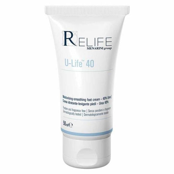 Relife U-Life 40% Urea Foot Cream 50ml - O'Sullivans Pharmacy - Skincare -