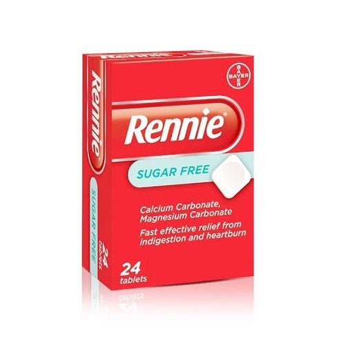 Rennie Sugar Free 24 Pack - O'Sullivans Pharmacy - Medicines - 5010605295621