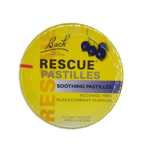 Rescue Remedy Pastilles Blackcurrant 50g - O'Sullivans Pharmacy - Vitamins -