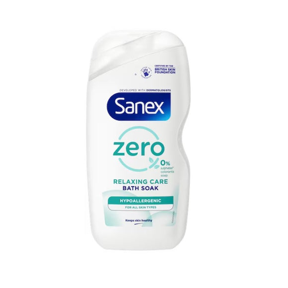 Sanex Bath Zero% Normal Skin 450ml - O'Sullivans Pharmacy - Toiletries - 8718951387799