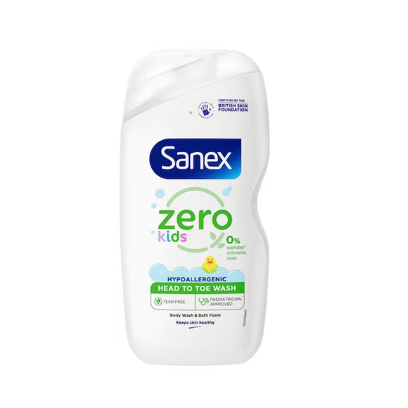 Sanex Kids Head to Toe Wash 450ml - O'Sullivans Pharmacy - Toiletries - 8718951385764