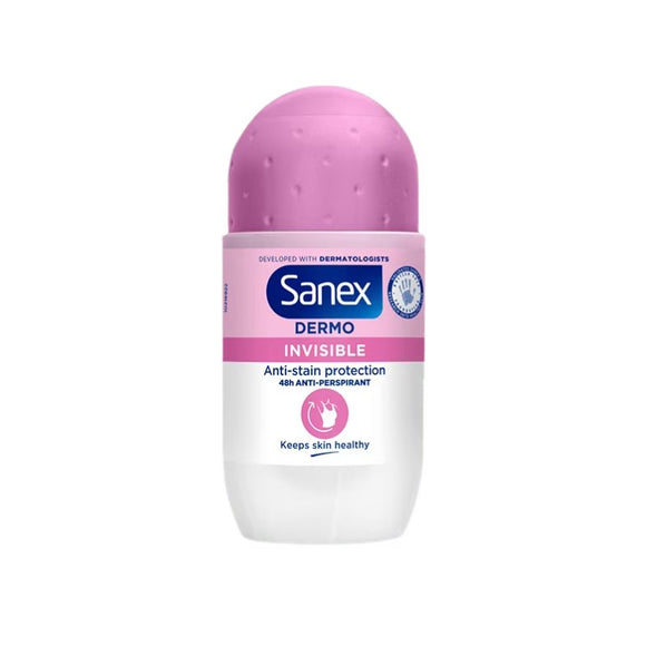Sanex Roll On Dermo Invisible 50ml - O'Sullivans Pharmacy - Toiletries - 8714789762876