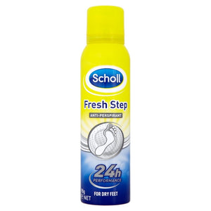 Scholl Fresh Step Deodorant Foot Spray 150ml - O'Sullivans Pharmacy - Medicines & Health -