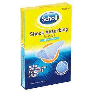 Scholl Shock Absorbing Insoles - O'Sullivans Pharmacy - Medicines & Health -
