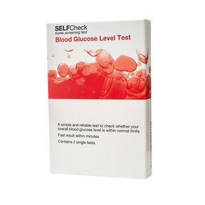 SELFCheck Blood Glucose Test 2 Test - O'Sullivans Pharmacy - Medical Tests - 5060149640104