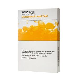 SELFCheck Cholesterol Test 1 Test - O'Sullivans Pharmacy - Medical Tests - 5032331016165