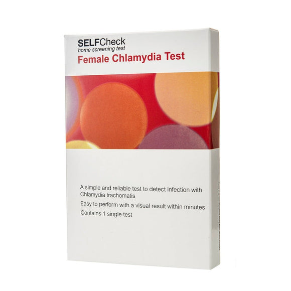 SELFCheck Female Chlamydia Test 1 Test - O'Sullivans Pharmacy - Medical Tests - 5032331016295