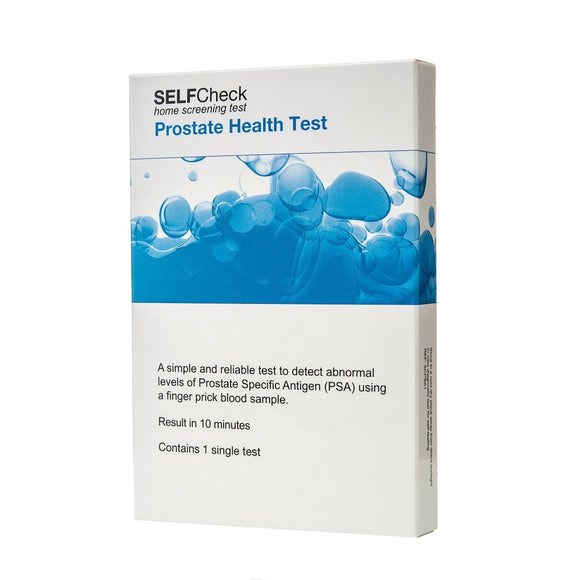 SELFCheck Prostate Health Test 1 Test - O'Sullivans Pharmacy - Medical Tests - 5060149640135