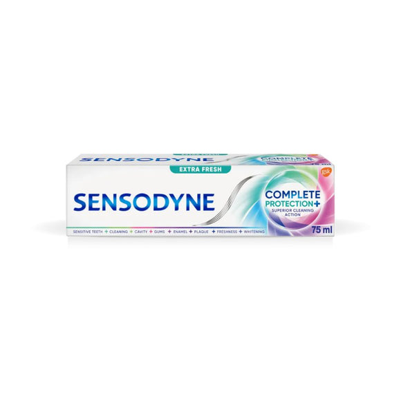 Sensodyne Complete Protection 75ml Extra Fresh - O'Sullivans Pharmacy - Toiletries - 5000347092206