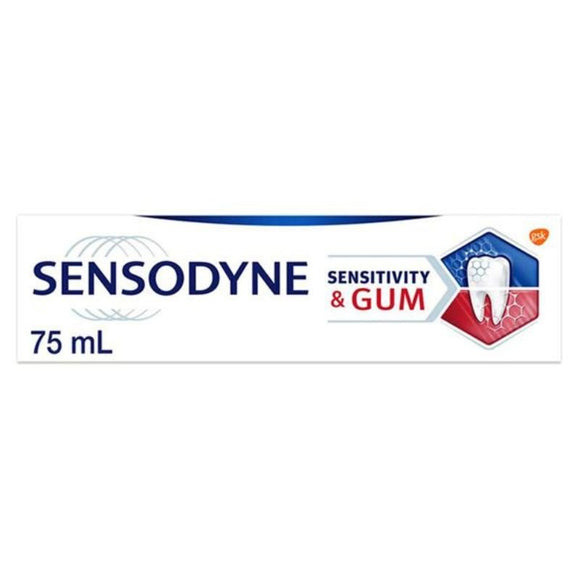 Sensodyne Sensitivity & Gum Original Toothpaste 75ml - O'Sullivans Pharmacy - Toiletries - 5054563050250