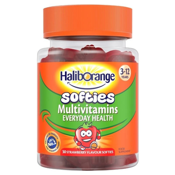 Seven Seas Haliborange Fruit Strawberry Softies 30 Pack - O'Sullivans Pharmacy - Vitamins -
