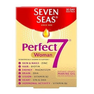Seven Seas Perfect 7 Woman 30 Capsules & 30 Tablets - O'Sullivans Pharmacy - Vitamins -