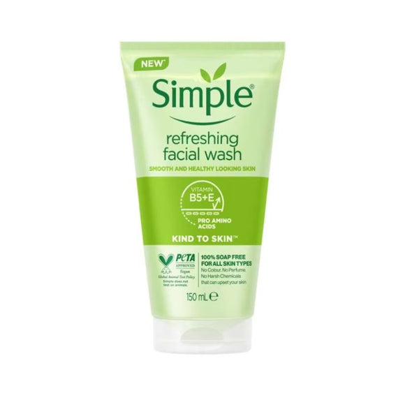 Simple Refreshing Facial Gel Wash 150ml - O'Sullivans Pharmacy - Skincare - 5011451103863