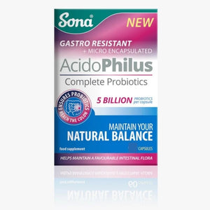 Sona Acidophilus Complete Capsules 120 Pack - O'Sullivans Pharmacy - Vitamins - 5099627750431