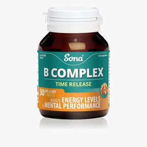 Sona B-Complex Tablets 30 Pack - O'Sullivans Pharmacy - Vitamins - 5390612002802