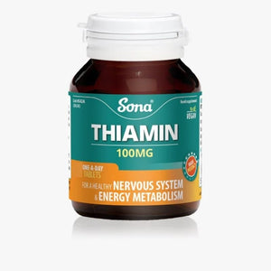 Sona B1 Thiamin 100mg Tablets 120 Pack - O'Sullivans Pharmacy - Vitamins - 5390612004202