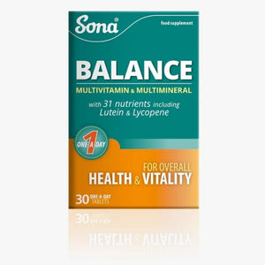 Sona Balance Tablets 30 Pack - O'Sullivans Pharmacy - Vitamins - 5390612006206