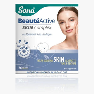 Sona Beaute Active - Skin Capsules 30 Pack - O'Sullivans Pharmacy - Vitamins - 5390612005513