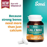 Sona Cal/Mag/Vit D3 Tablets 60 Pack - O'Sullivans Pharmacy - Vitamins - 5390612120001